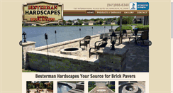 Desktop Screenshot of bestermanhardscapes.com